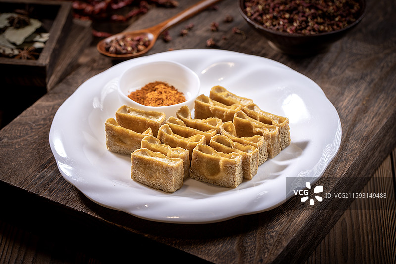 爆浆小豆腐图片素材