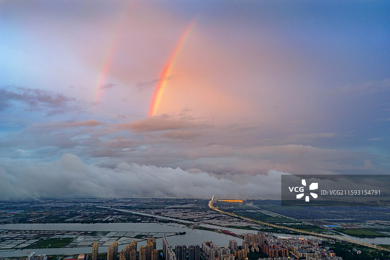 珠海日月贝日出图片素材