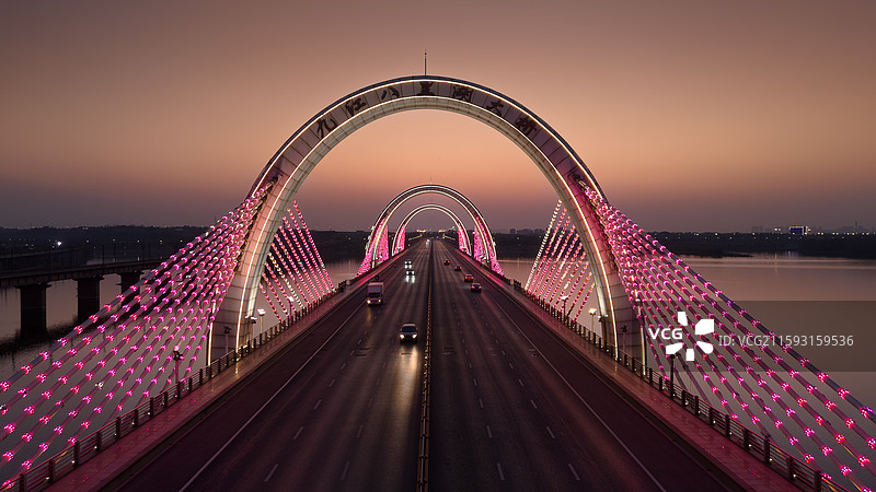 九江八里湖大桥图片素材