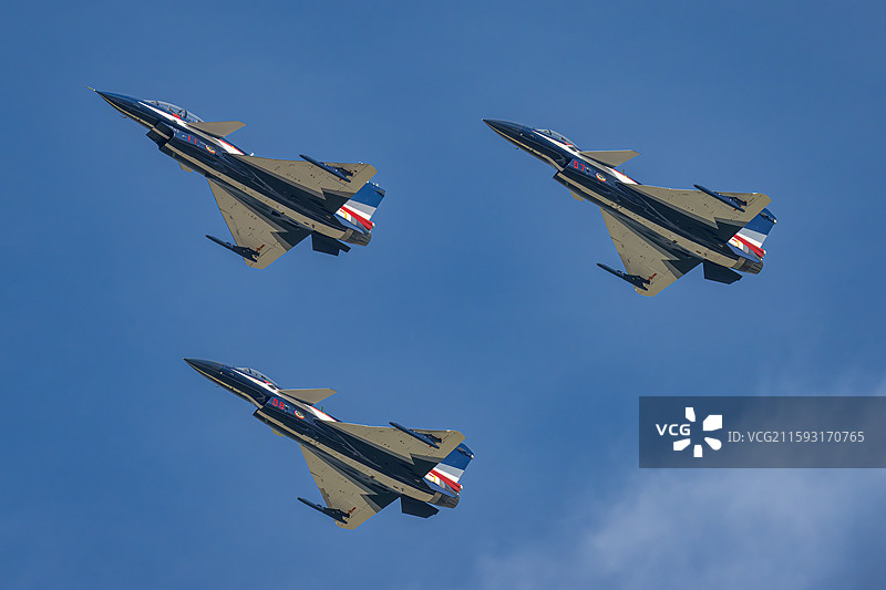 空军八一飞行表演队精彩瞬间图片素材