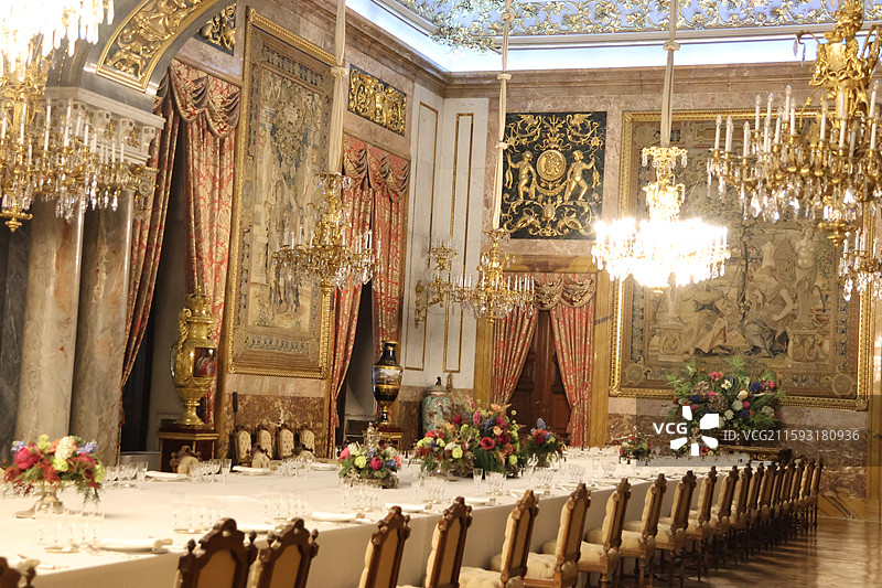 西班牙马德里马德里皇宫图片素材