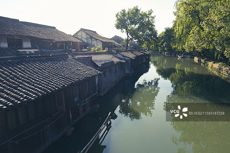 乌镇古镇景区风光图片素材