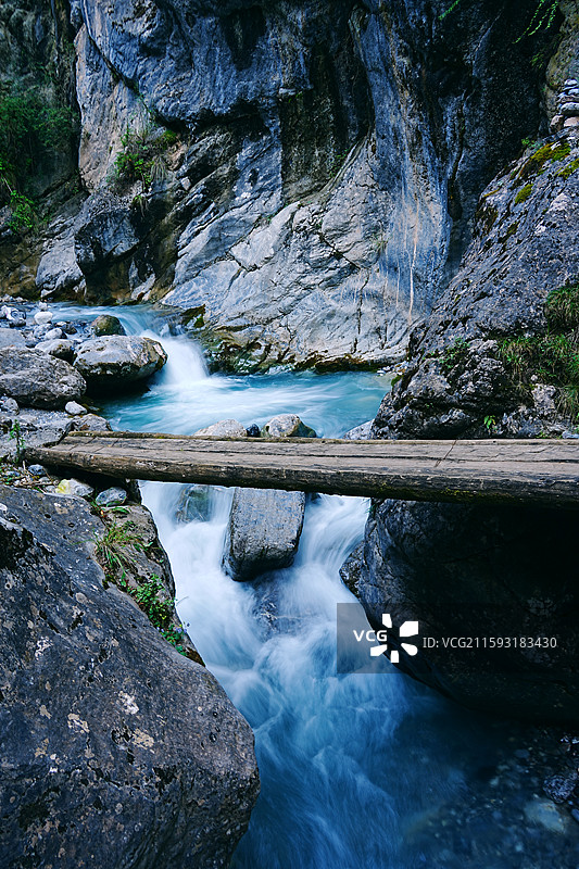 迭部县扎尕那景区润吾沟图片素材