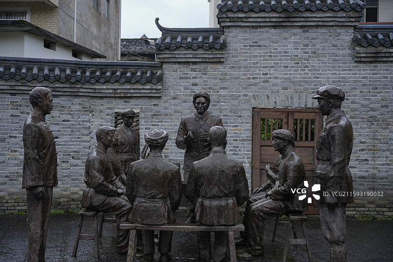 遂川县草林毛泽东旧居图片素材