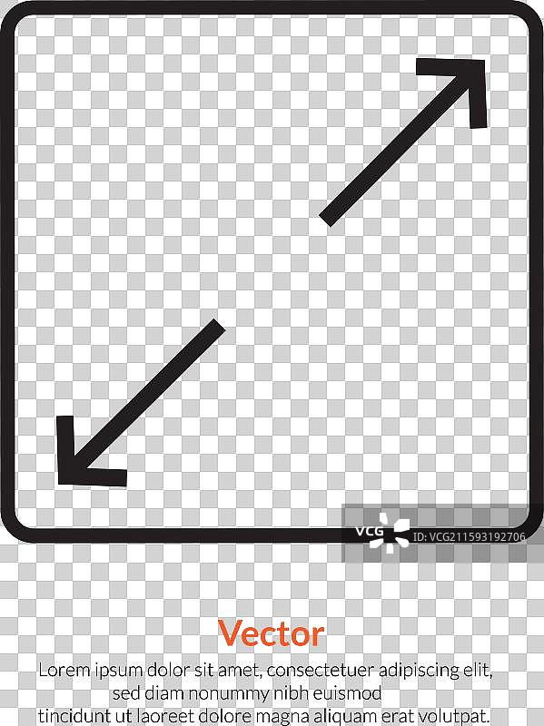 灰色背景上的全屏扁平图标图片素材