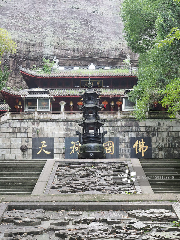 新昌大佛寺罗汉洞图片素材