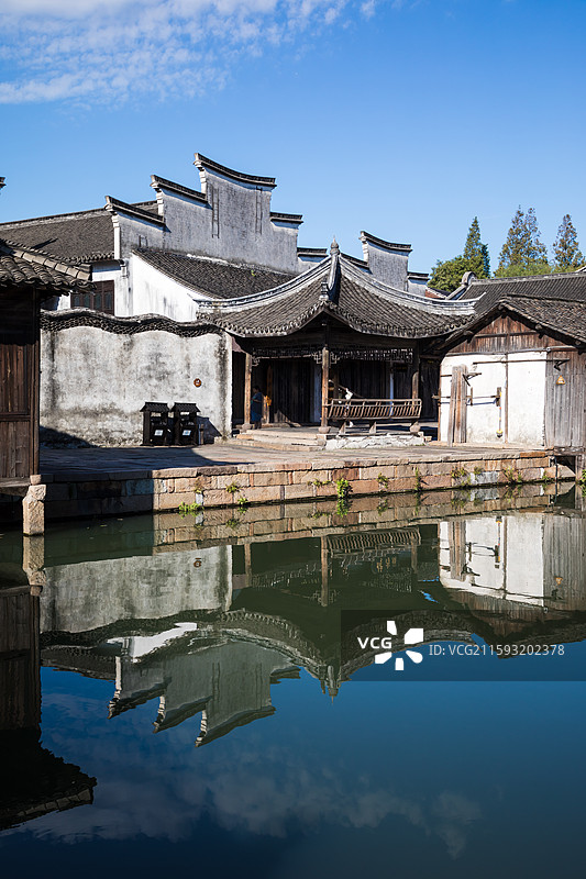乌镇古镇景区风光图片素材
