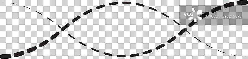 深灰色DNA螺旋图标图片素材