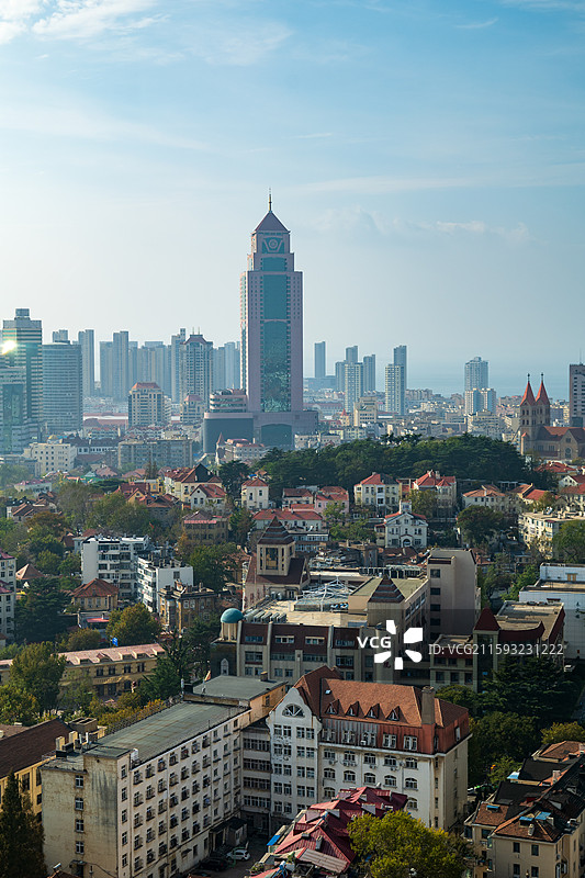 中国（山东青岛）海关大厦图片素材