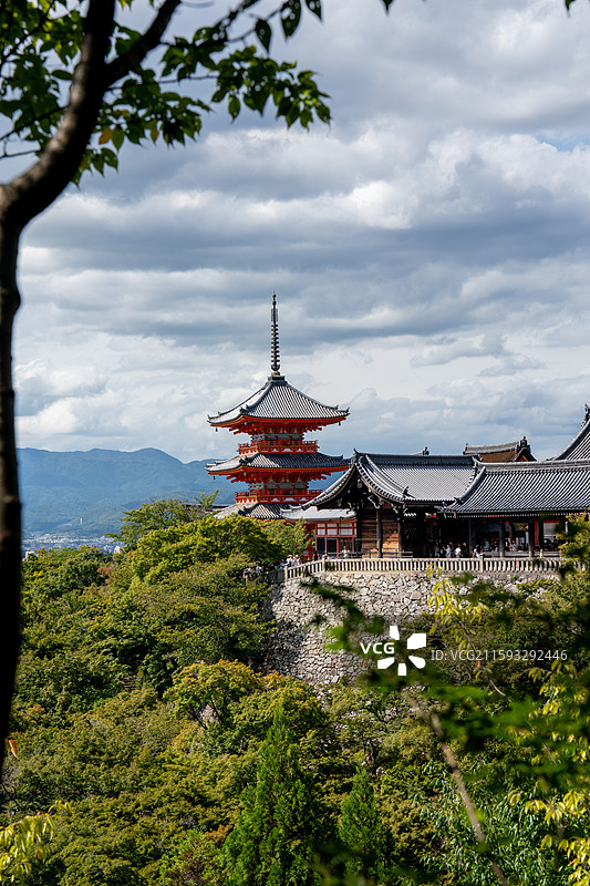 日本清水寺图片素材