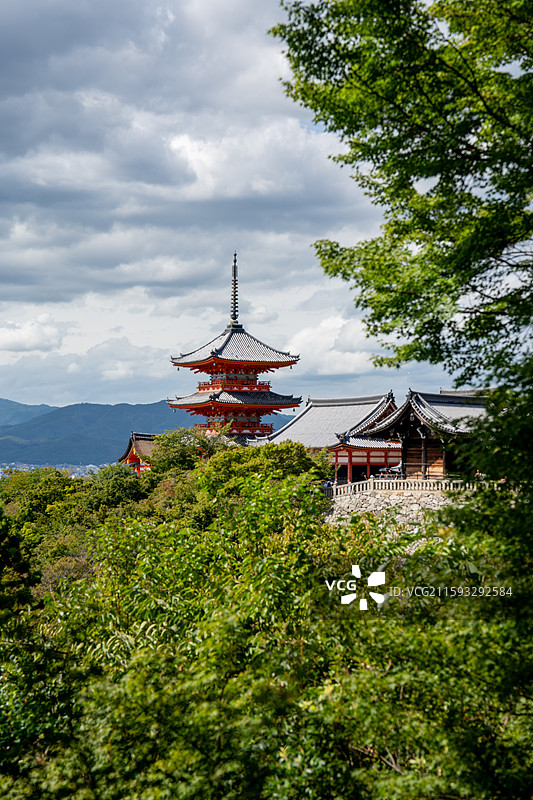 日本清水寺图片素材
