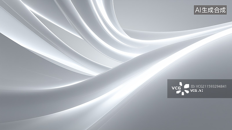 【AI数字艺术】能量导管光带浮动景图片素材
