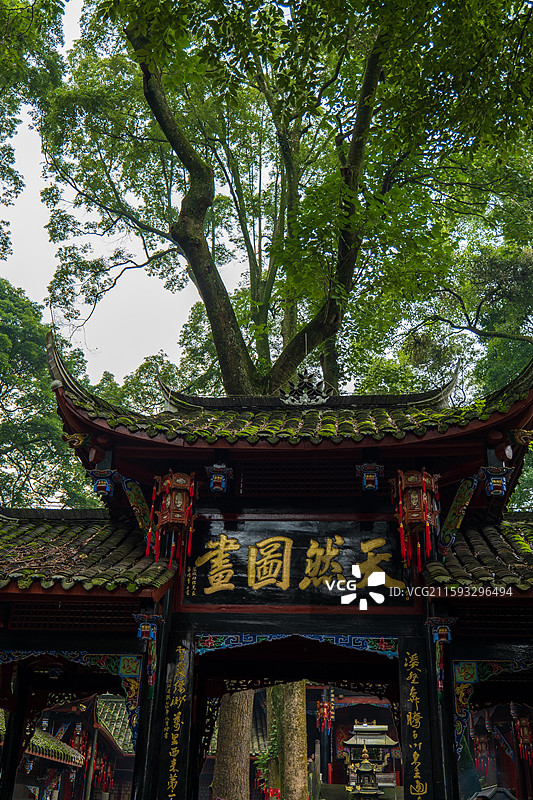 青城山前山图片素材