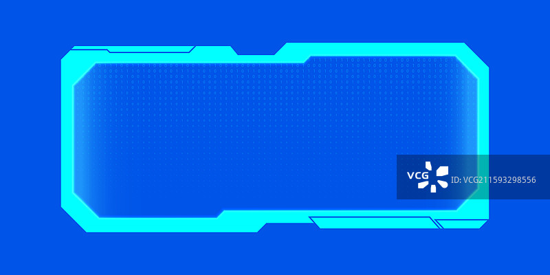 未来智能科技边框矢量图图片素材