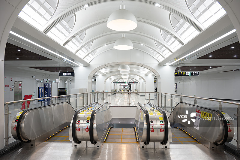 二仙桥地铁站图片素材