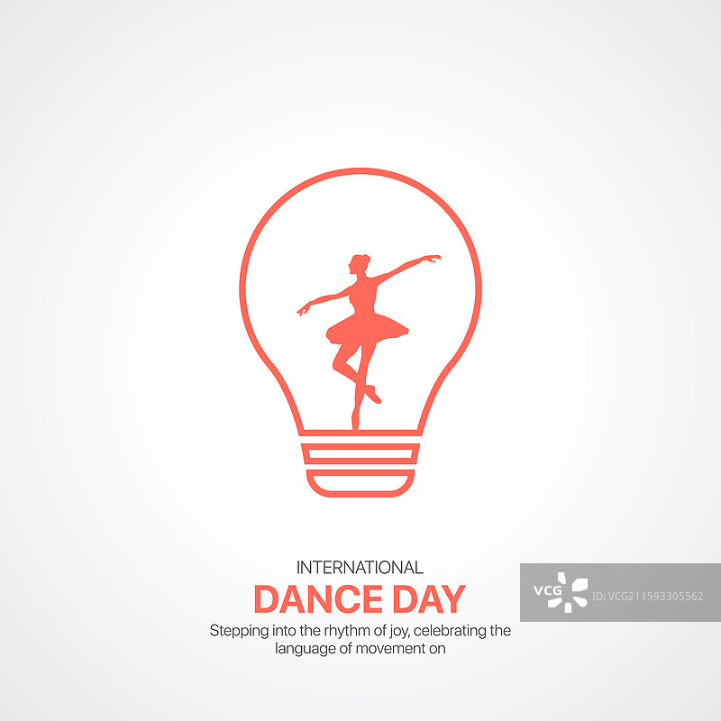 国际舞蹈日创意广告图片素材