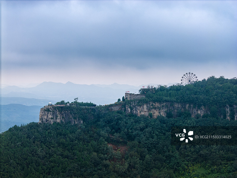 山东沂水天上王城景区图片素材