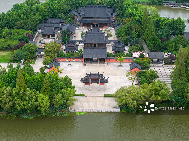 灌南二郎神文化遗迹公园图片素材