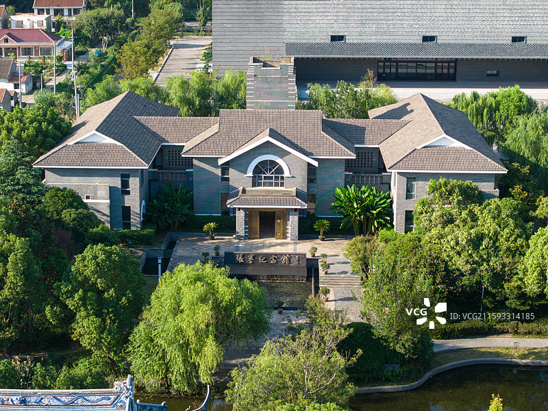 南通海门张謇纪念馆图片素材