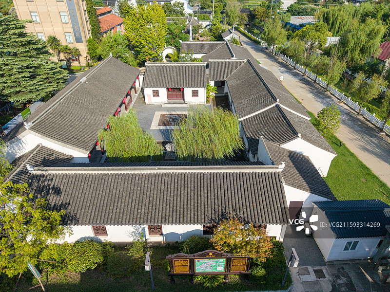 南通海门张謇故居图片素材