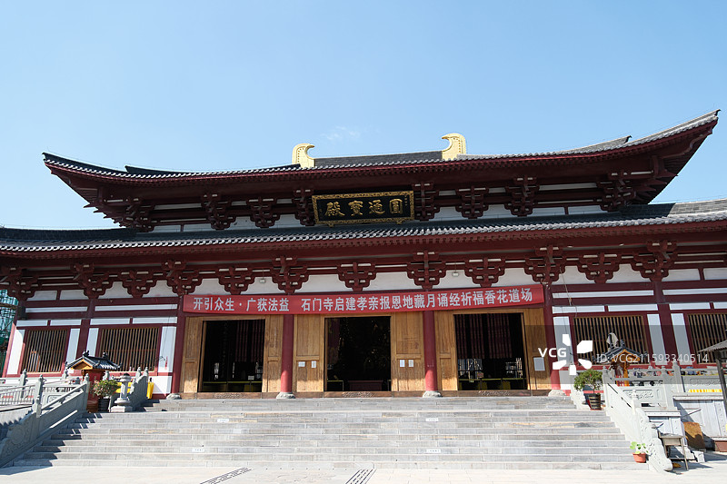 青岛大珠山石门寺图片素材