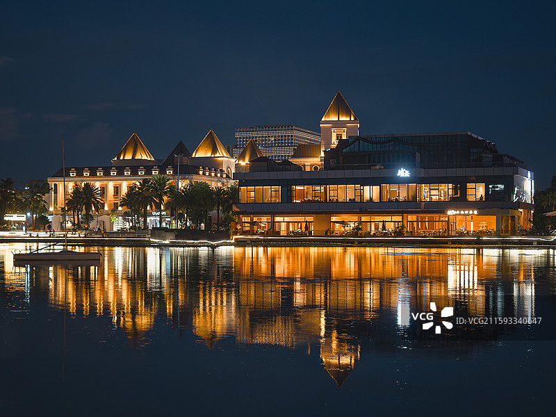 昆明公园1903夜景图片素材