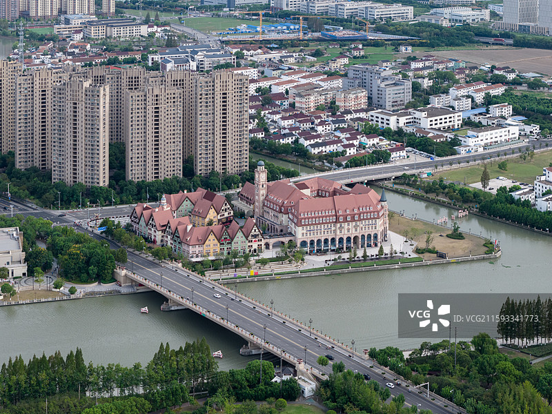 江苏太仓浏河建筑图片素材
