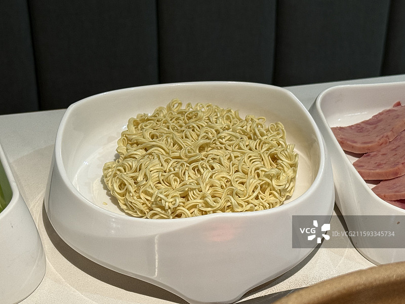 火锅配菜，方便面图片素材