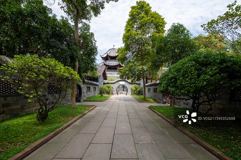 成都市新津区纯阳观博物馆图片素材