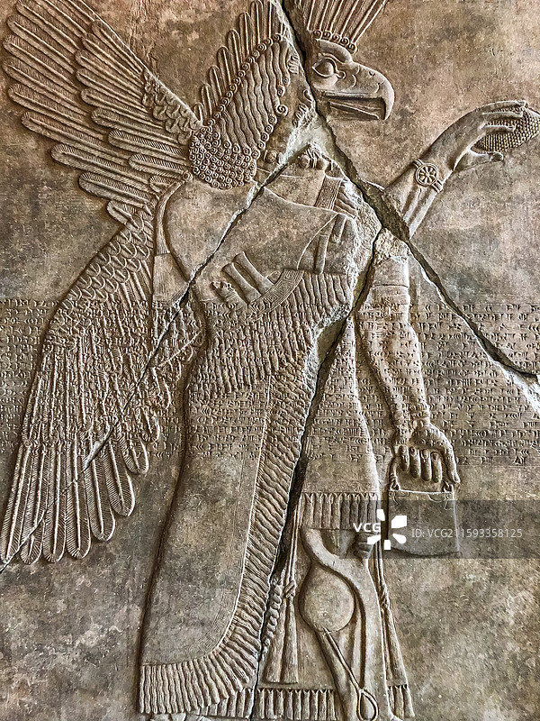 德国柏林博物馆 博物馆岛 佩加蒙博物馆 古巴比伦文物 浮雕图片素材