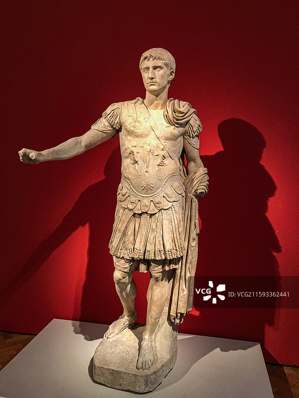 德国柏林博物馆岛 柏林旧博物馆 Altes Museum 古希腊 古罗马 大理石雕塑图片素材