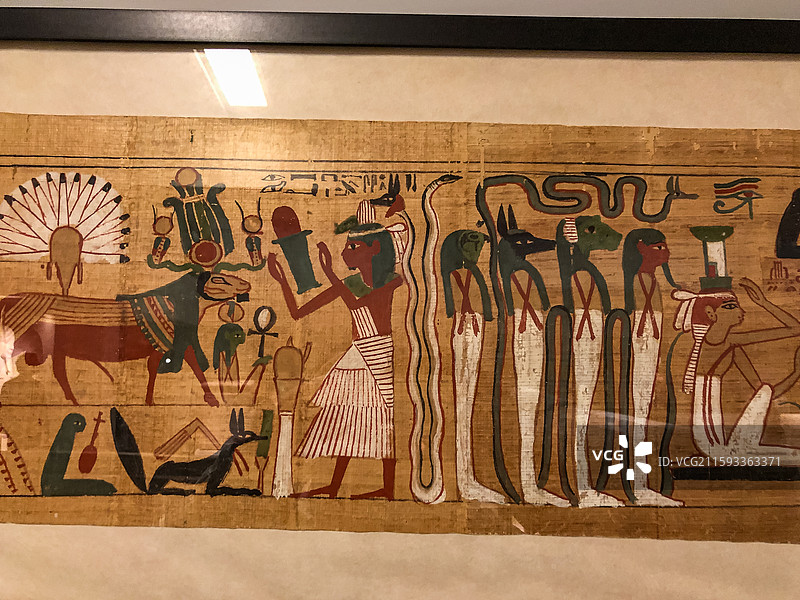 德国柏林博物馆岛 柏林新博物馆 古埃及文物图片素材