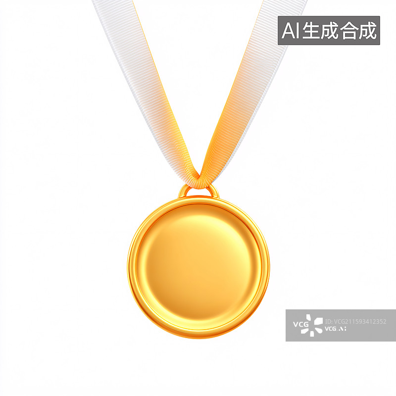 【AI数字艺术】荣耀奖牌设计图片素材