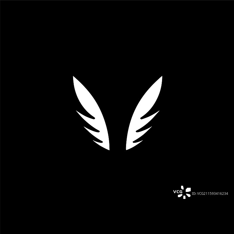 箭头 - 黑白色图片素材