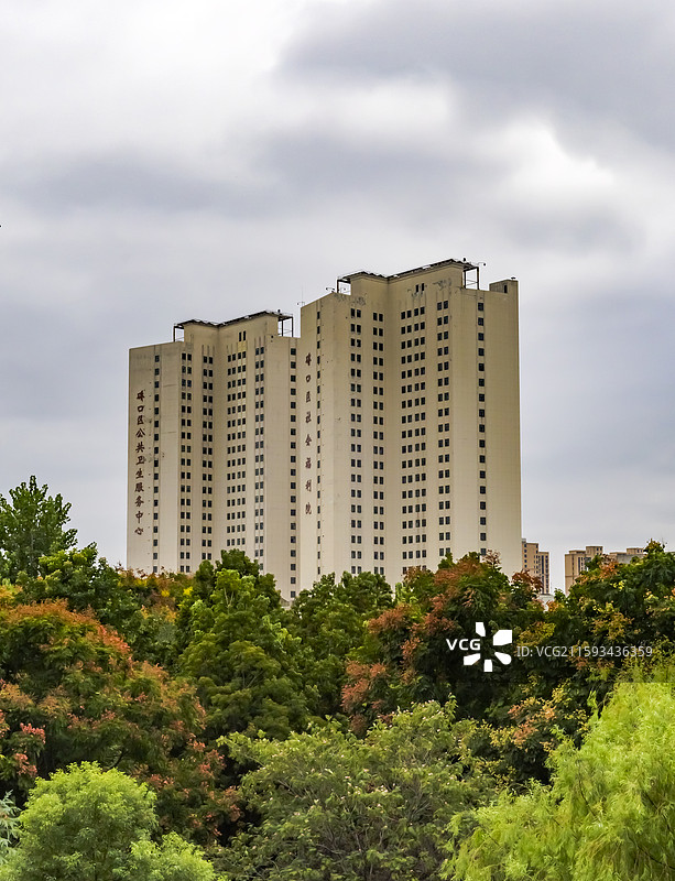 湖北武汉，硚口区社会福利院、硚口区公共卫生服务中心图片素材