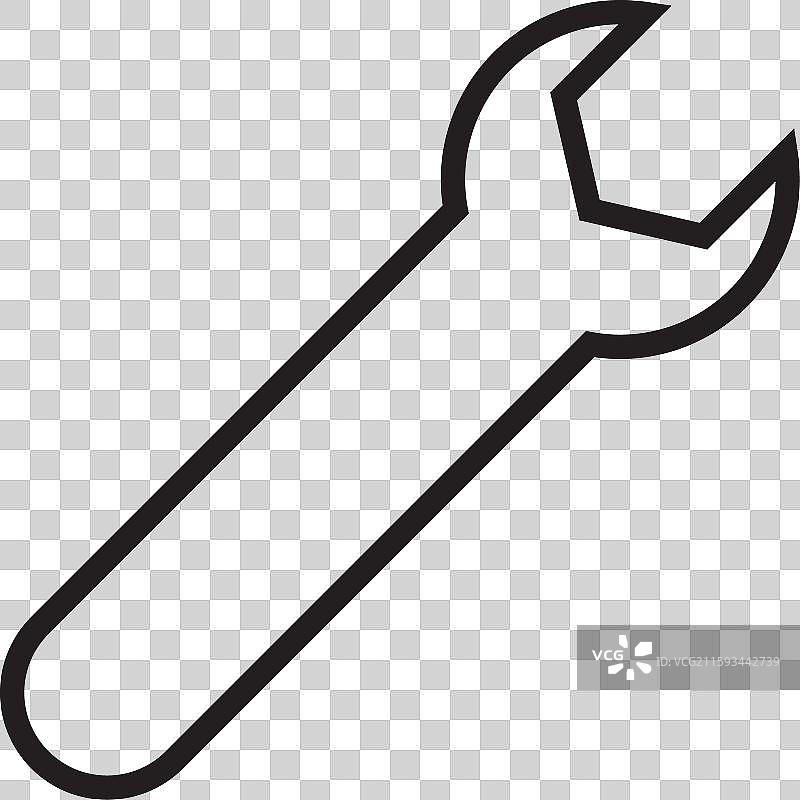 平头螺丝刀图标符号图片素材