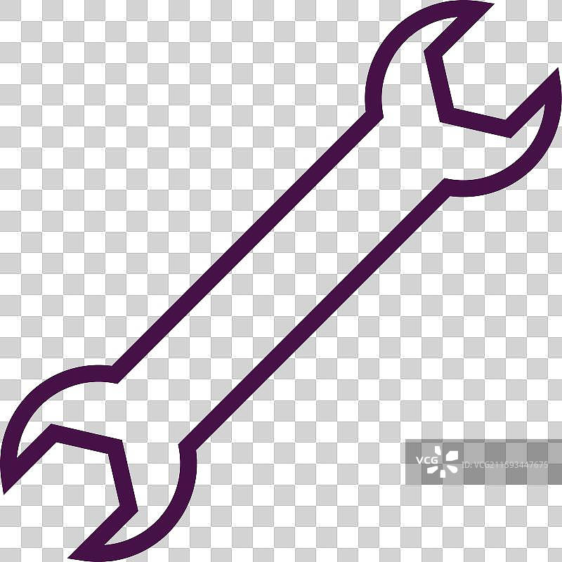 平头螺丝刀图标符号图片素材