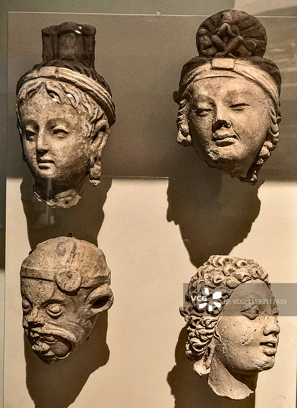 法国吉美博物馆 犍陀罗 佛造像图片素材