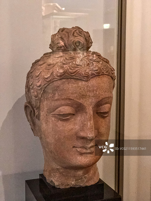 法国吉美博物馆 犍陀罗 佛造像图片素材
