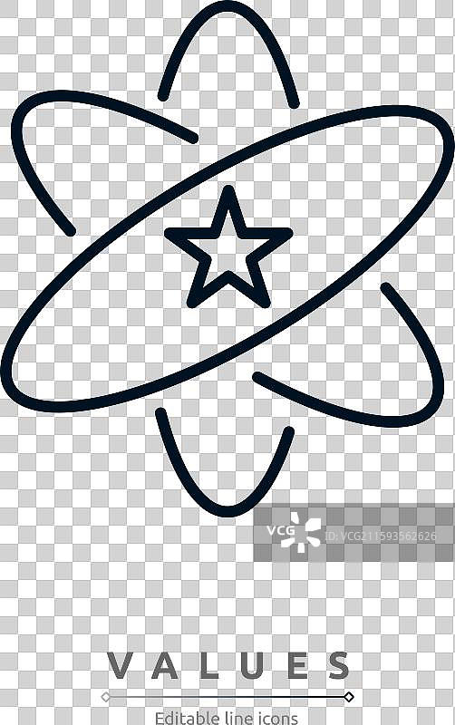 使命、愿景和价值观图标图片素材