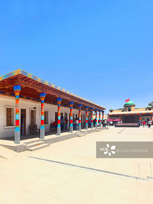 库车王府的异域风情图片素材