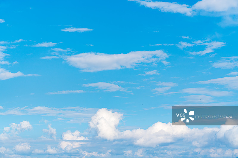 蓝天白云朵朵飘浮图片素材
