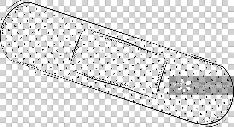 图形风格的医用创可贴图片素材