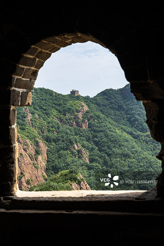 秦皇岛董家口长城风光图片素材