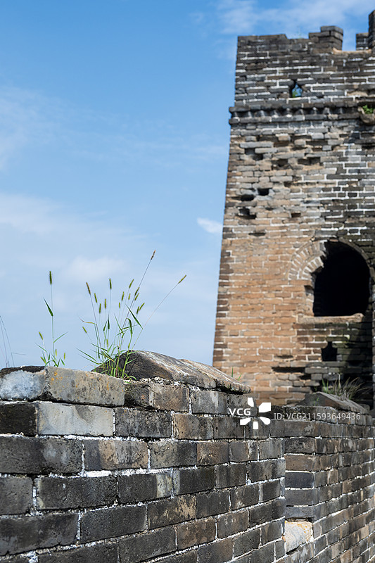 秦皇岛董家口长城风光图片素材