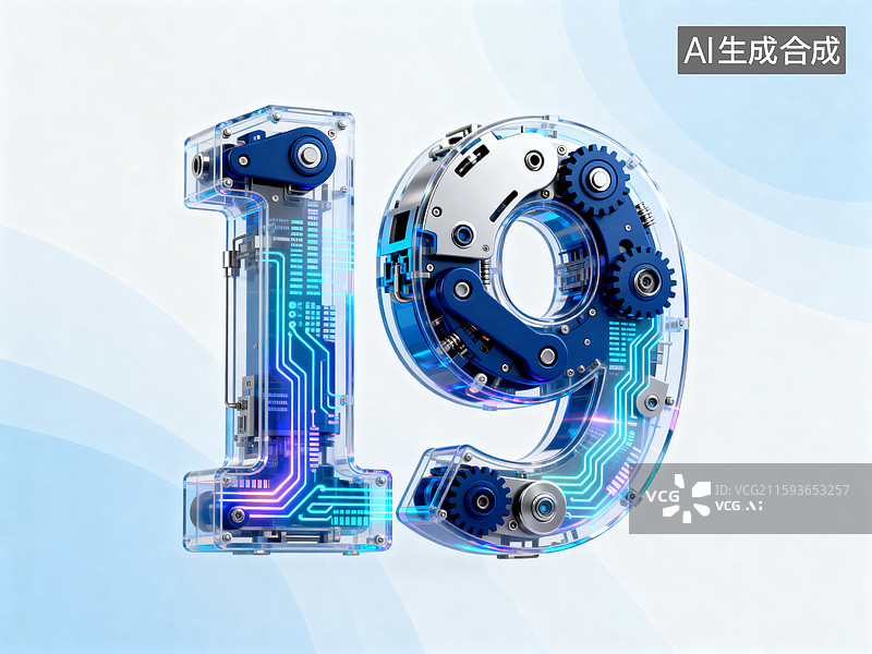 【AI数字艺术】科技数字图片素材