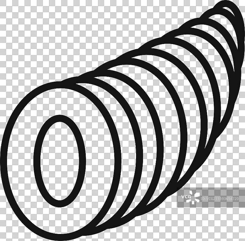 填充风格的丰饶角标图片素材