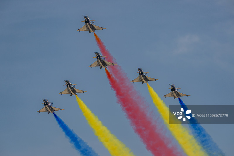 空军八一飞行表演队精彩瞬间图片素材