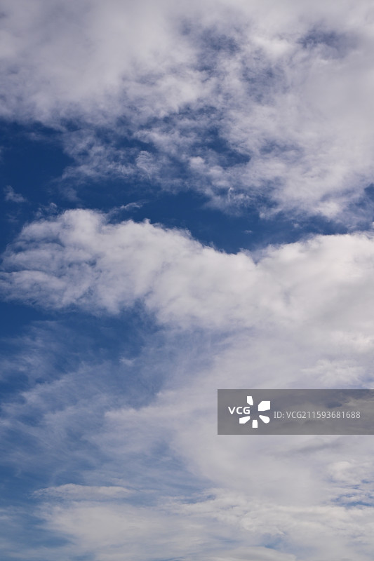 绵竹市广济镇祈祥村，夏日的天空，蓝天白云图片素材