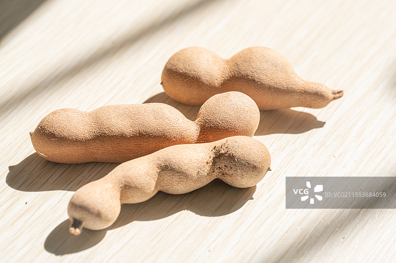 罗望子、酸角、酸梅  特写 水果 中草药图片素材